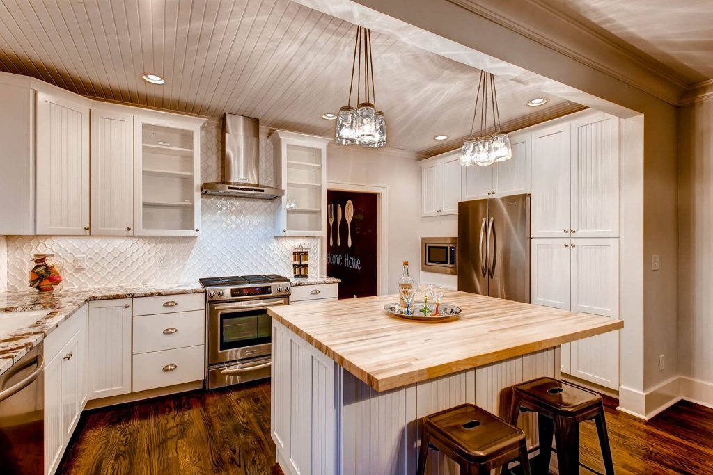 Images showcasing premium materials like quartz and granite countertops that increase home resale value, enhance countertops ROI, and deliver long-term investment return for homeowners.