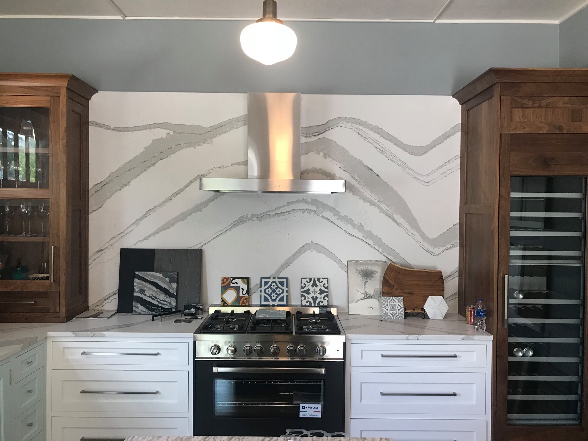 Images showcasing premium materials like quartz and granite countertops that increase home resale value, enhance countertops ROI, and deliver long-term investment return for homeowners.